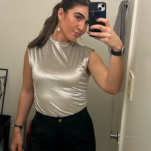 Abercrombie velvet top